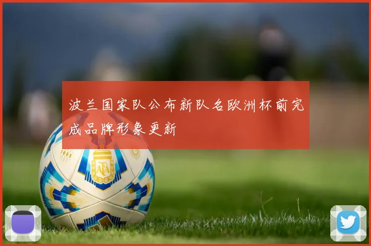 波兰国家队公布新队名欧洲杯前完成品牌形象更新